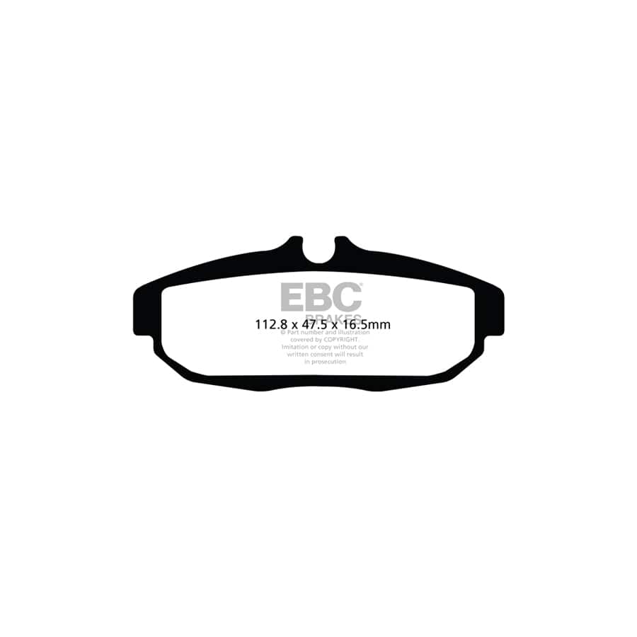 EBC PD03KR304 Ford Mustang Yellowstuff Rear Brake Pad & Plain Disc Kit 2 | Duco Car Parts UK Car Parts