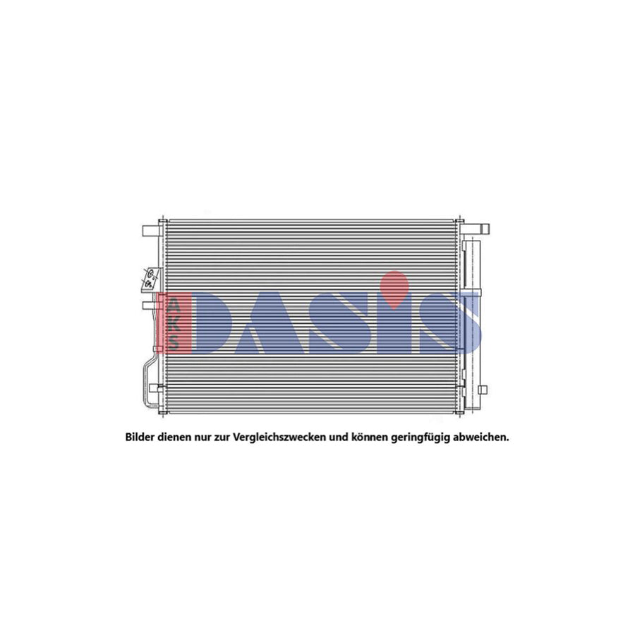 AKS Dasis 512097N Air Conditioning Condenser | Duco Car Parts UK