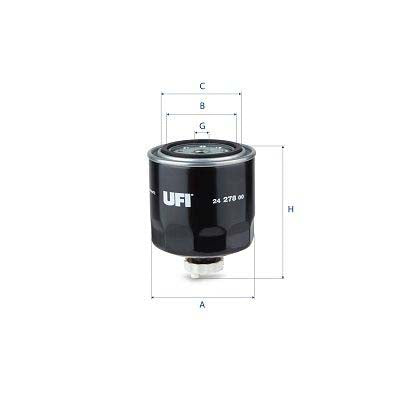UFI 24.278.00 Fuel Filter