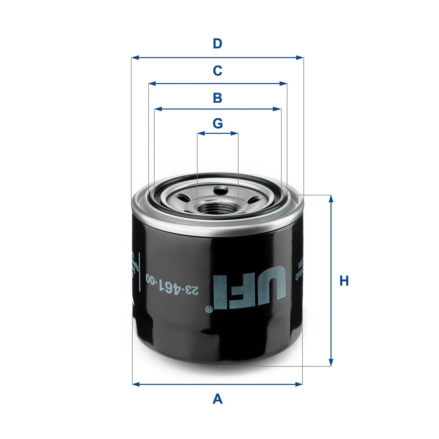 UFI 23.461.00 Oil Filter