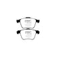 EBC PDKF2169 Volvo Ultimax Front Brake Pad & Plain Disc Kit - TRW Caliper 2 | Duco Car Parts UK Car Parts