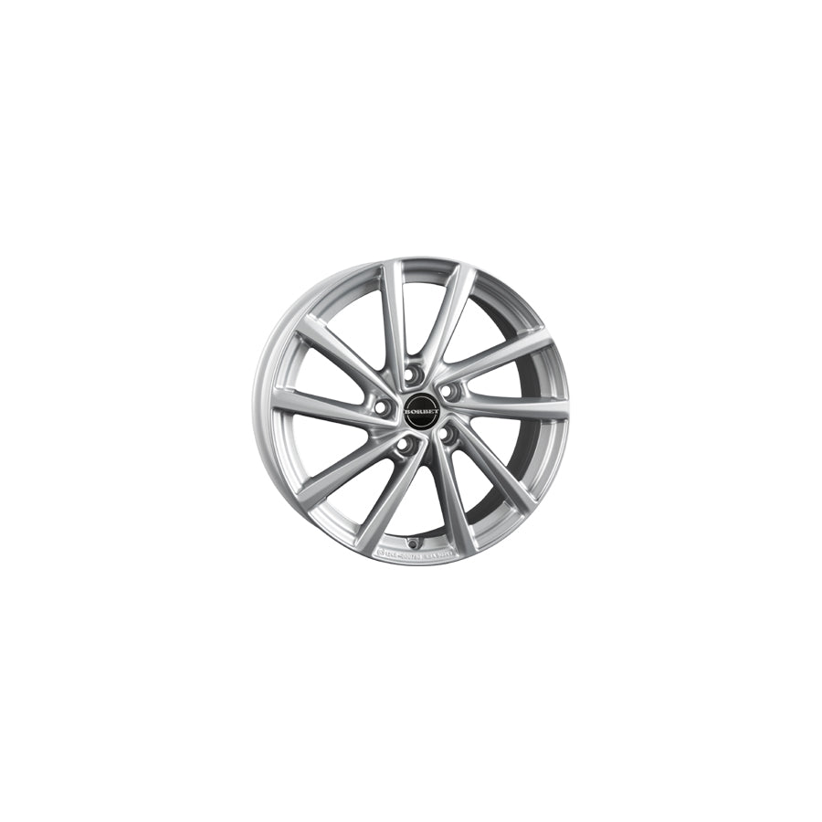 Borbet V 7x17 ET54 V 70754112557,1CS Crystal Silver Wheel | Duco Car Parts UK Car Parts