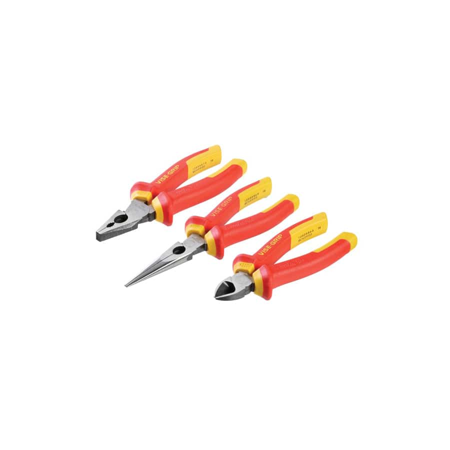IRWIN Vise-Grip VIS10505519 VDE Pliers Set, 3 Piece | Duco Car Parts UK