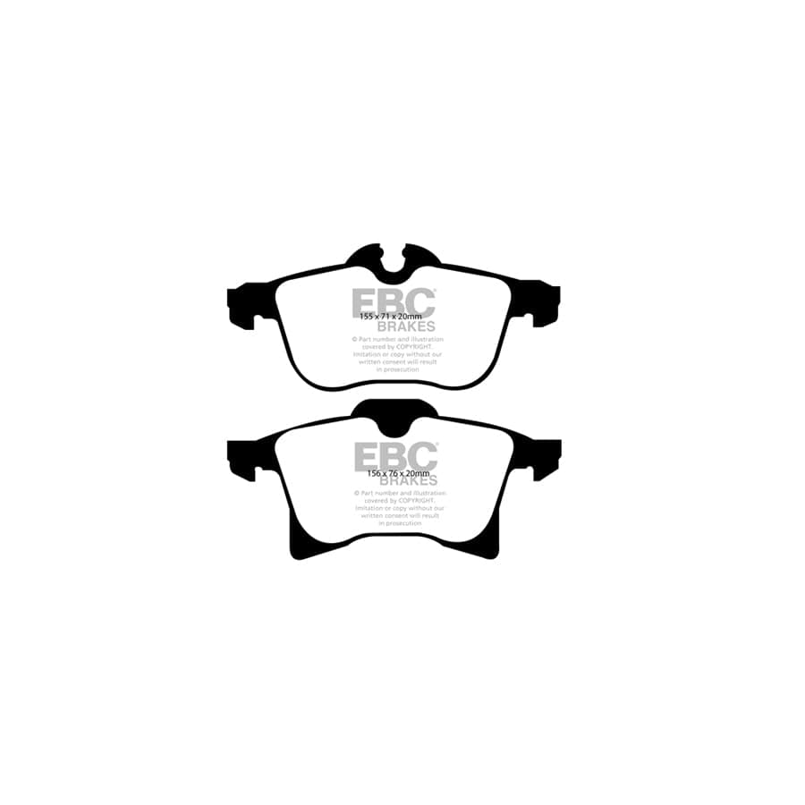 EBC PDKF1491 Opel Vauxhall Ultimax Front Brake Pad & Plain Disc Kit - Girling/TRW/Bosch Caliper 2 | Duco Car Parts UK Car Parts