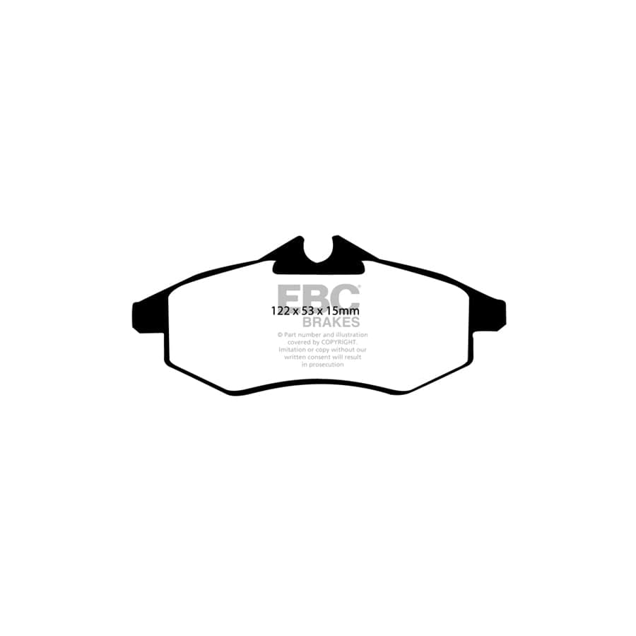 EBC PD11KF429 Citroen Greenstuff Front Brake Pad & GD Disc Kit (Inc. C2 & C3) 2 | Duco Car Parts UK Car Parts