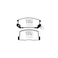 EBC PD01KR754 Toyota MR2 Mk1 Greenstuff Rear Brake Pad & Plain Disc Kit 2 | Duco Car Parts UK Car Parts