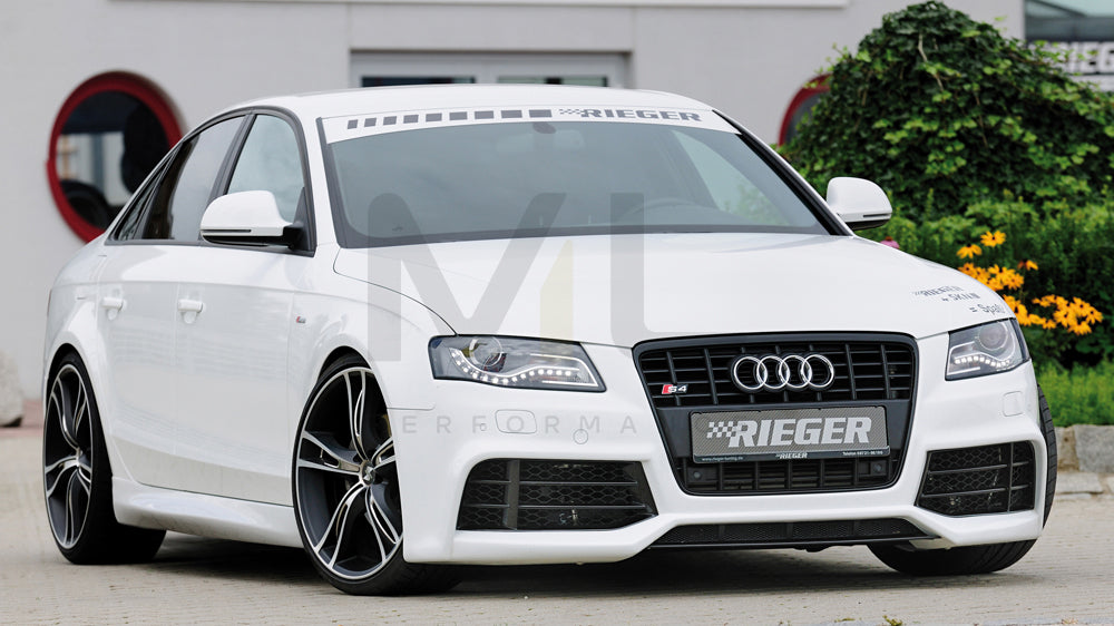 Rieger 00055532 Audi B8 B81 Side Skirt (A4 & S4) 4 | Duco Car Parts UK Car Parts