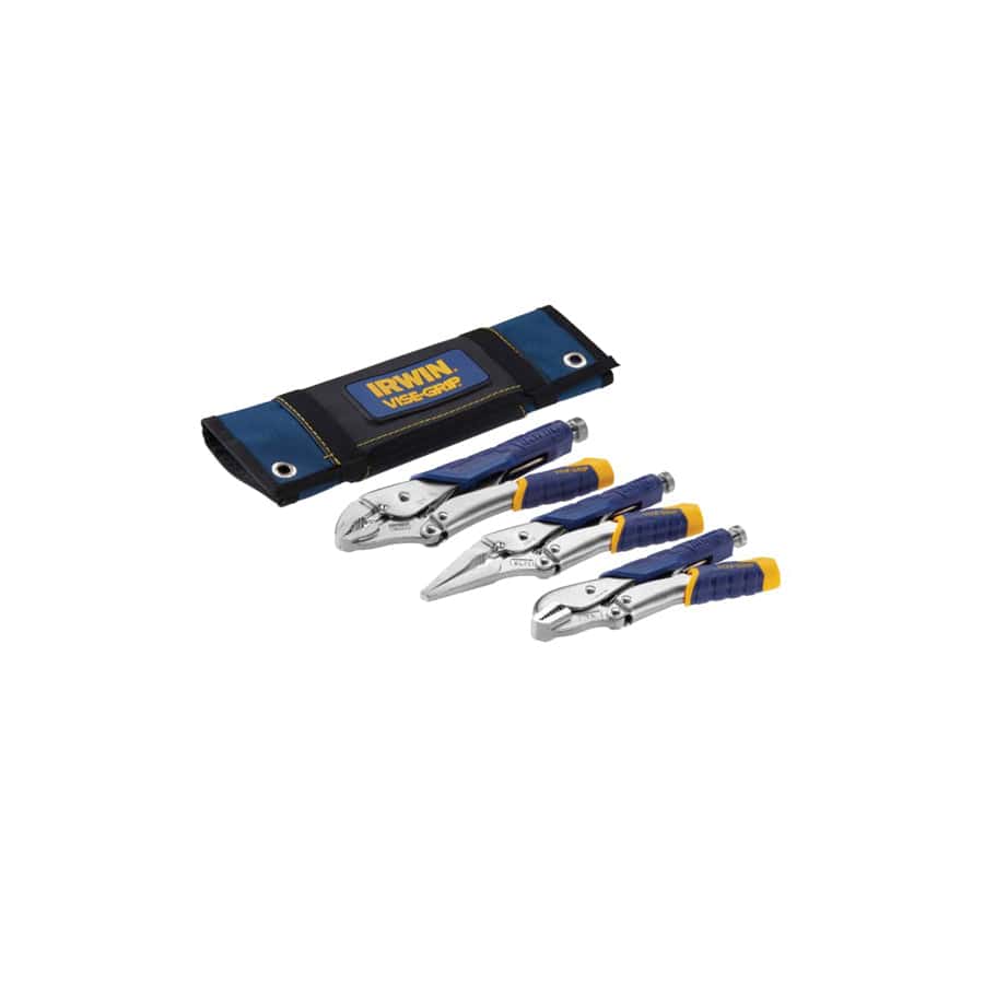 IRWIN Vise-Grip VIST76KBT Fast Release Locking Pliers Set of 3 7R 9LN & 10WR | Duco Car Parts UK