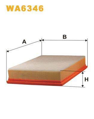 WIX Filters WA6346 Air Filter