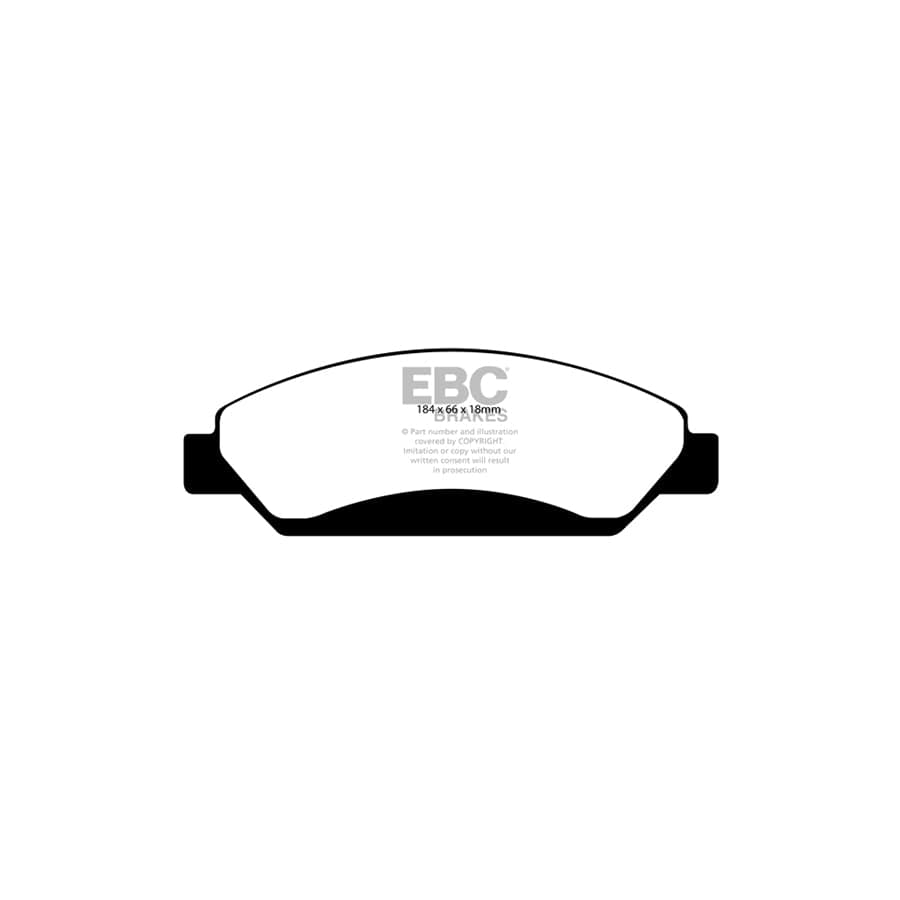 EBC PDKF328 Cadillac Chevrolet Gmc Ultimax Front Brake Pad & Plain Disc Kit 2 | Duco Car Parts UK Car Parts