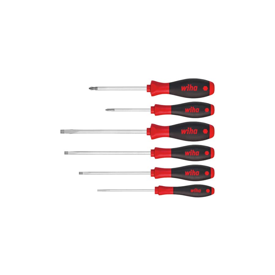 Wiha WHA07152 SoftFinish® SL/PH Screwdriver Set, 6 Piece | Duco Car Parts UK