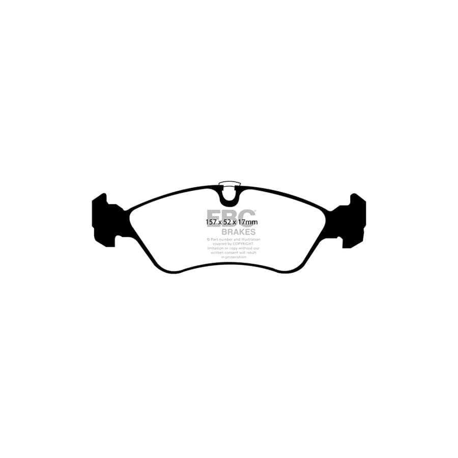 EBC PDKF1499 Opel Vauxhall Ultimax Front Brake Pad & Plain Disc Kit - ATE Caliper 2 | Duco Car Parts UK Car Parts