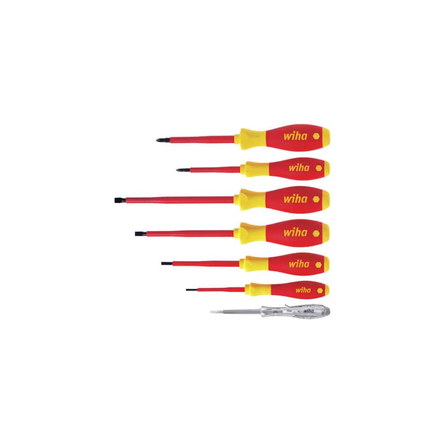 Wiha WHA00834 SoftFinish® electric SL/PH Screwdriver Set, 7 Piece | Duco Car Parts UK