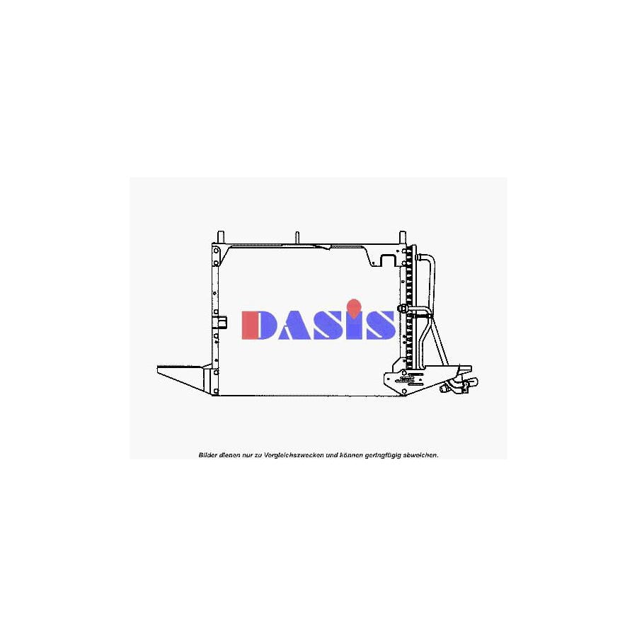 AKS Dasis 092020N Air Conditioning Condenser For Ford Scorpio | Duco Car Parts UK