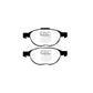 EBC PDKF677 Ford Volvo Ultimax Front Brake Pad & Plain Disc Kit - ATE Caliper 2 | Duco Car Parts UK Car Parts