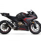 Scorpion PHA186BCER Honda CBR500 R Red Power Slip-On - Black Ceramic Coated Sleeve | Duco Car Parts UK UK