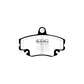 EBC PD03KF372 Dacia Renault Yellowstuff Front Brake Pad & Plain Disc Kit 2 | Duco Car Parts UK Car Parts