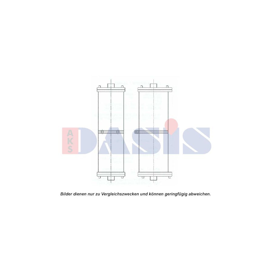 AKS Dasis 450190N Engine Radiator | Duco Car Parts UK