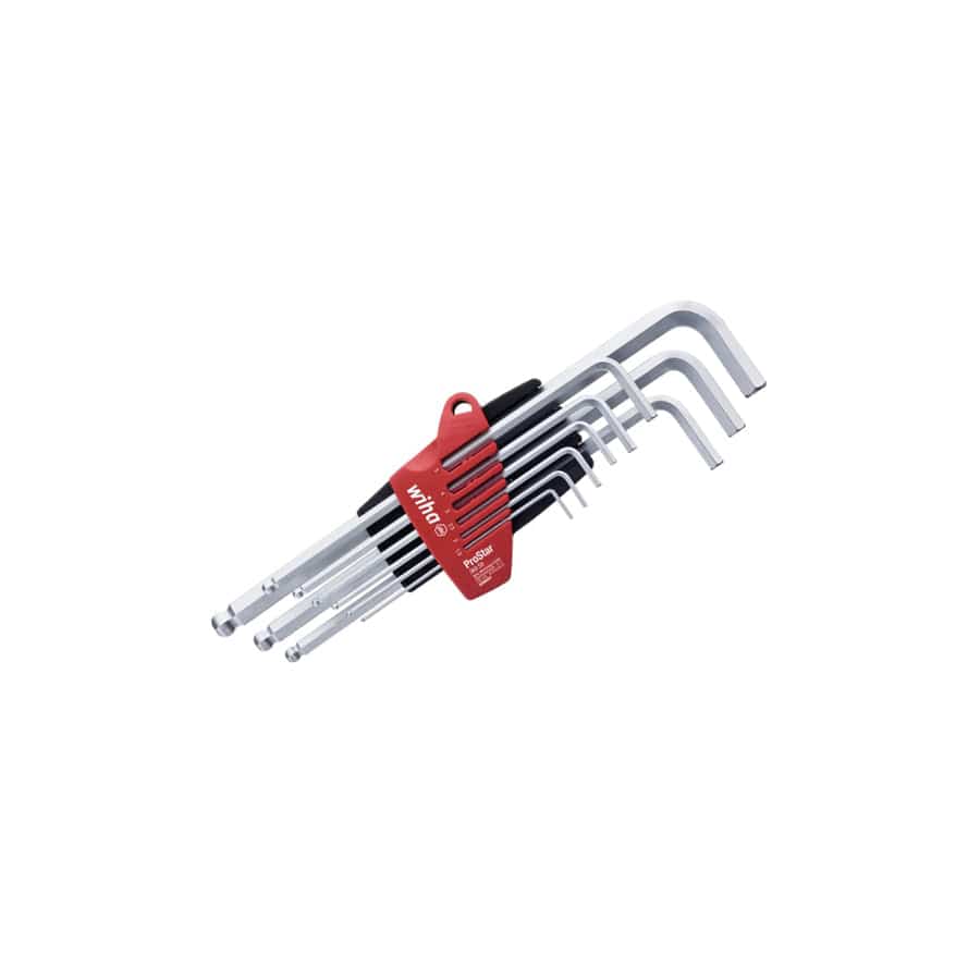 Wiha WHA07192 ProStar Hex Ball End L-key Set, 9 Piece | Duco Car Parts UK