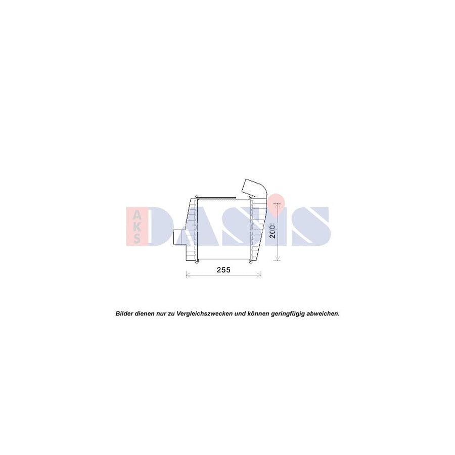 AKS Dasis 517013N Intercooler For Hyundai Trajet (Fo) | Duco Car Parts UK