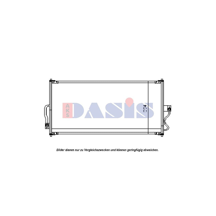 AKS Dasis 092036N Air Conditioning Condenser | Duco Car Parts UK