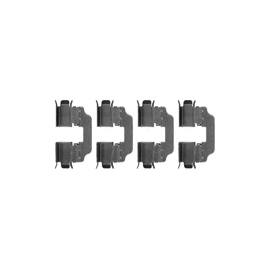 Hella 8DZ 355 203-411 Accessory Kit, Disc Brake Pads