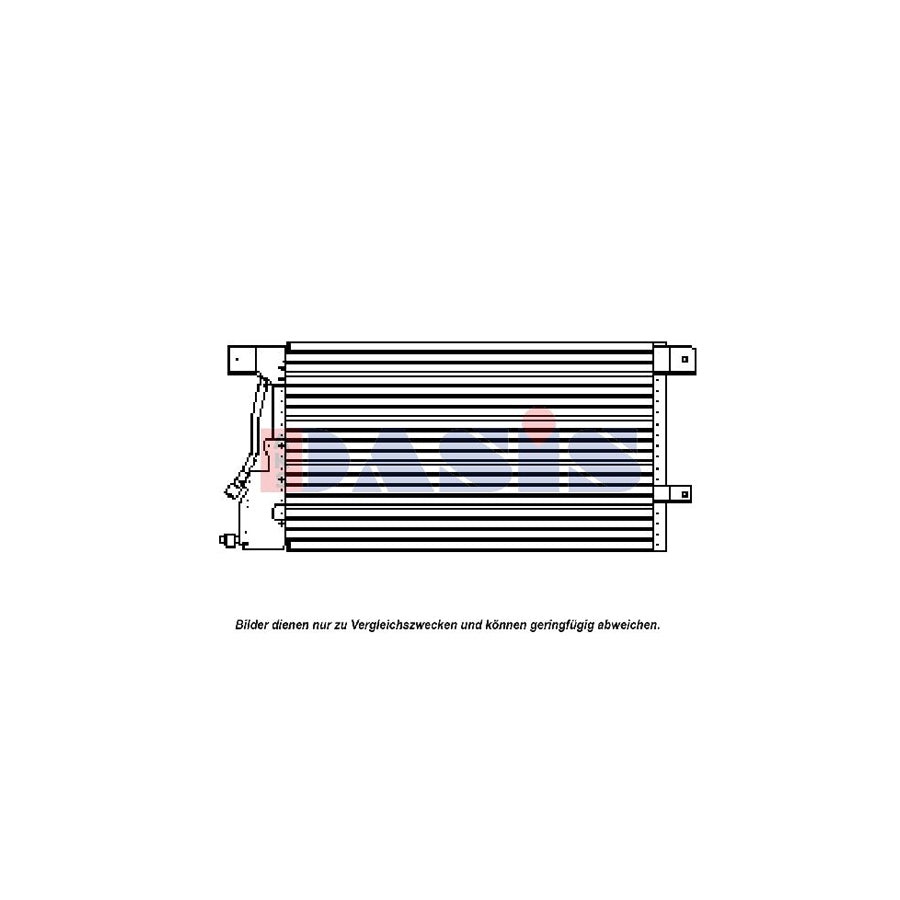 AKS Dasis 092042N Air Conditioning Condenser For Ford Usa Taurus (P5_) | Duco Car Parts UK