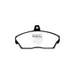 EBC PD01KF651 Honda Civic Greenstuff Front Brake Pad & Plain Disc Kit  - Akebono Caliper 2 | Duco Car Parts UK Car Parts