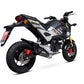 Scorpion PHA192SYSBCER Honda MSX 125 Red Power Full System - Black Ceramic Coated Sleeve | Duco Car Parts UK UK