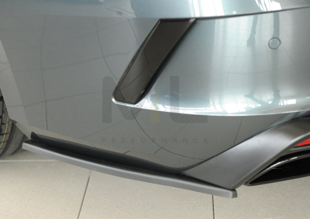 Rieger 00079038 Skoda NX Octavia RS Rear Side Splitter 7 | Duco Car Parts UK Car Parts