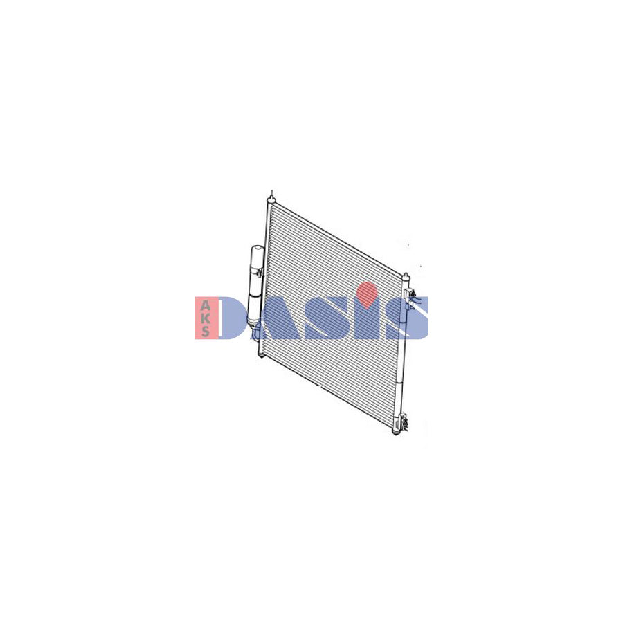 AKS Dasis 022008N Air Conditioning Condenser | Duco Car Parts UK