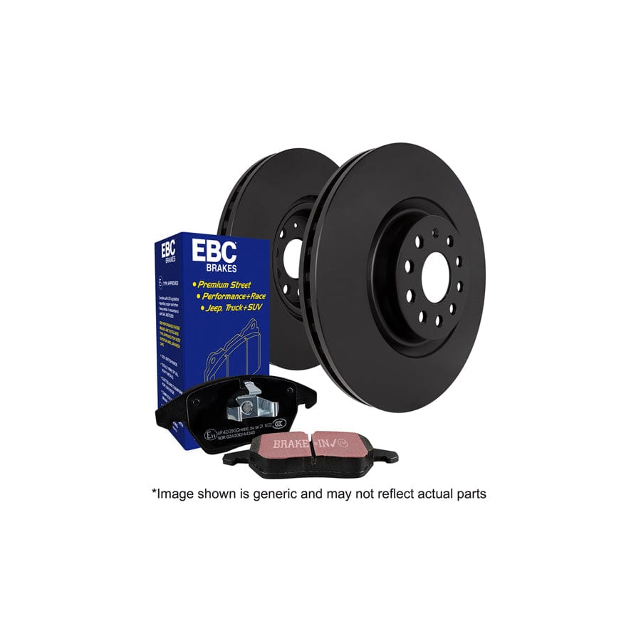 EBC PDKF119 Audi 100 Ultimax Front Brake Pad & Plain Disc Kit 1 | Duco Car Parts UK Car Parts
