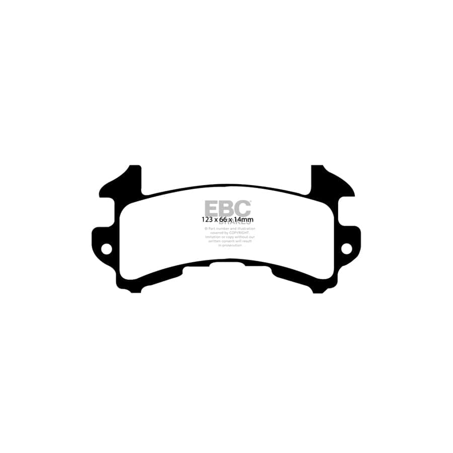 EBC PDKF340 Chevrolet Pontiac Ultimax Front Brake Pad & Plain Disc Kit (Inc. Blazer, Camaro & Firebird) 2 | Duco Car Parts UK Car Parts