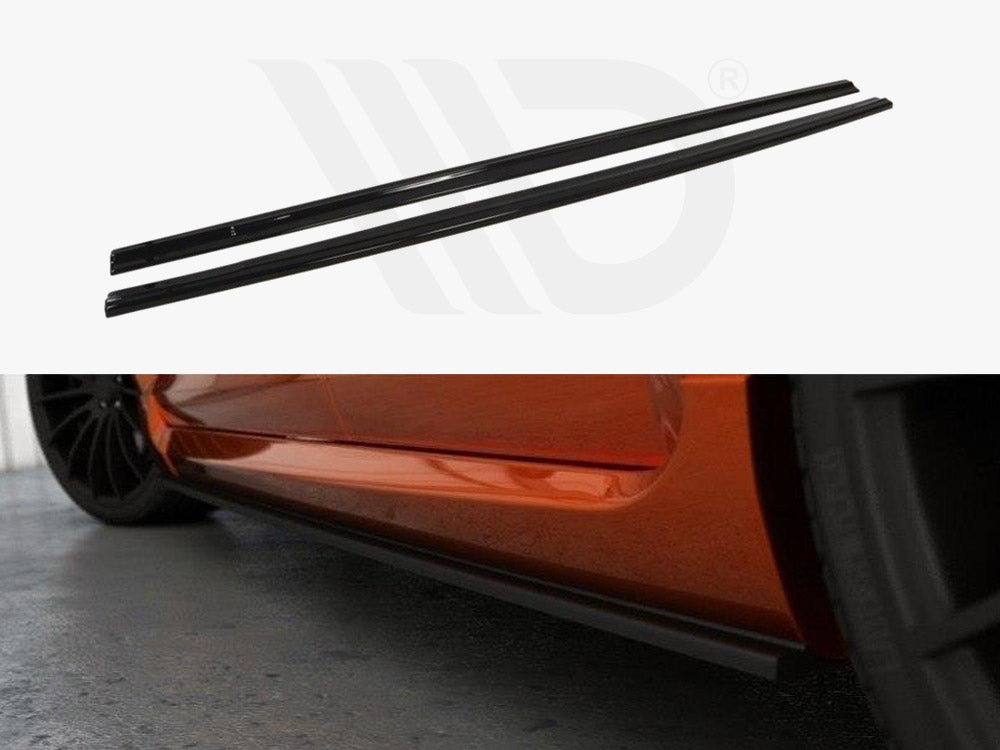 Maxton Design FO-FO-2F-ST-SD1T Side Skirts Diffusers Ford Focus II ST Facelift | Duco Car Parts UK Car Parts