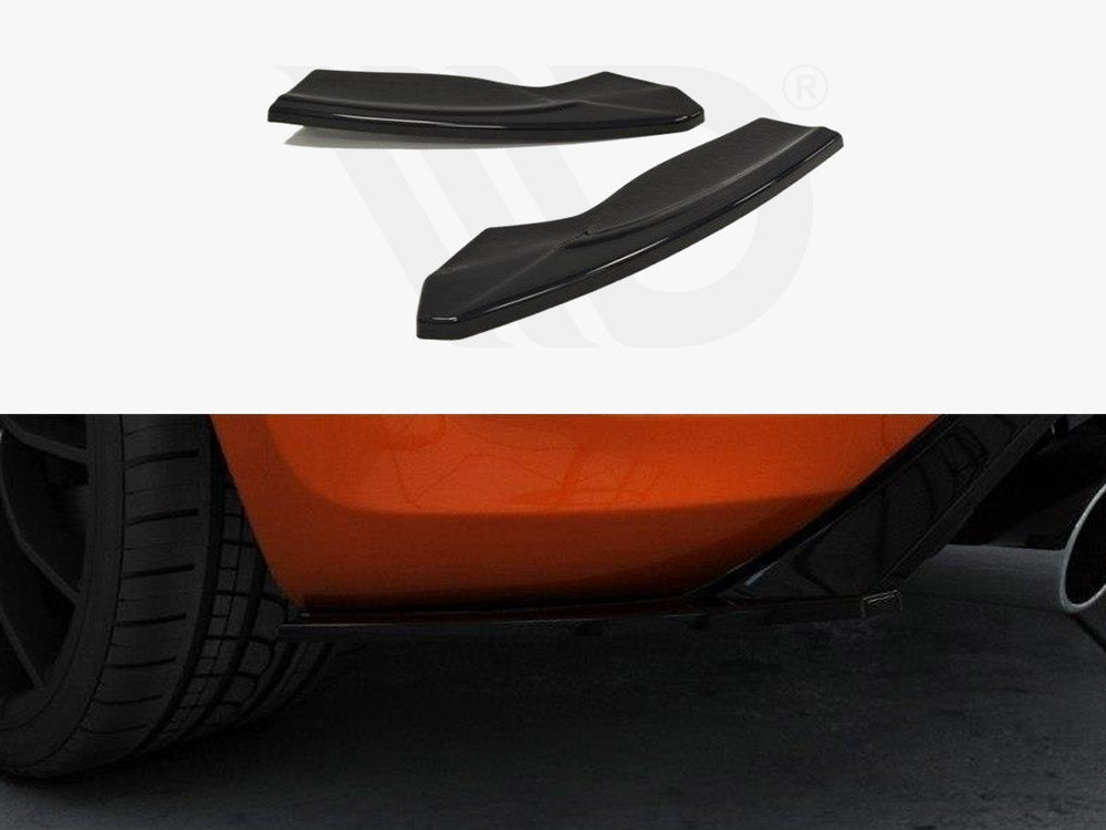 Maxton Design FO-FO-2F-ST-RSD2T Rear Side Splitters Ford Focus MK2 Fits | Duco Car Parts UK Car Parts