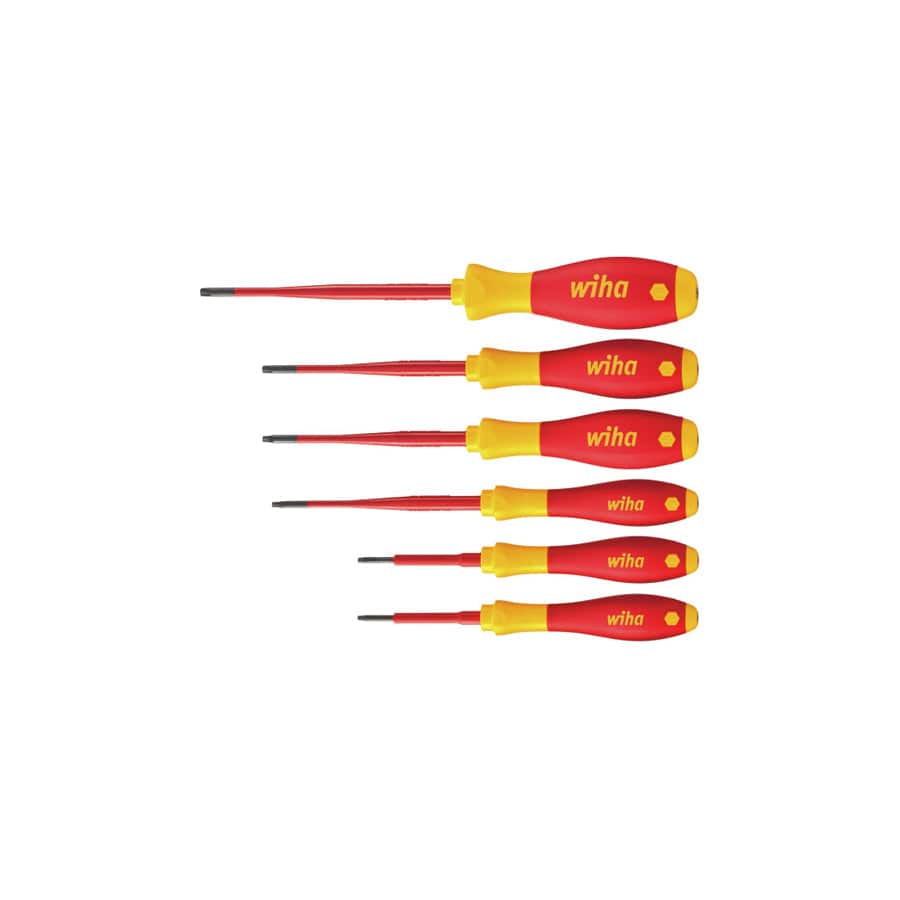 Wiha WHA36558 SoftFinish® electric slimFix TORX® Screwdriver Set, 6 Piece | Duco Car Parts UK