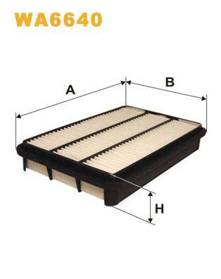 WIX Filters WA6640 Air Filter