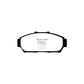 EBC PD01KF668 Honda Integra Greenstuff Front Brake Pad & Plain Disc Kit  - Akebono Caliper 2 | Duco Car Parts UK Car Parts