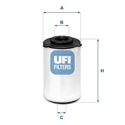 UFI 26.H2O.03 Fuel Filter