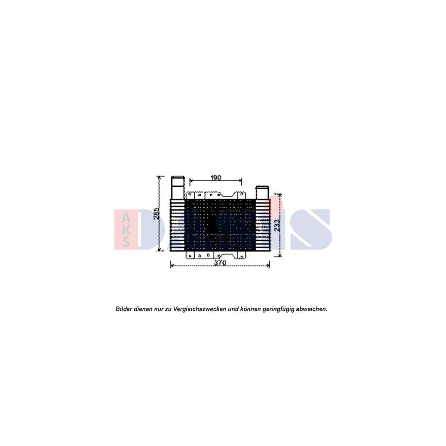 AKS Dasis 567003N Intercooler For Hyundai Terracan (Hp) | Duco Car Parts UK