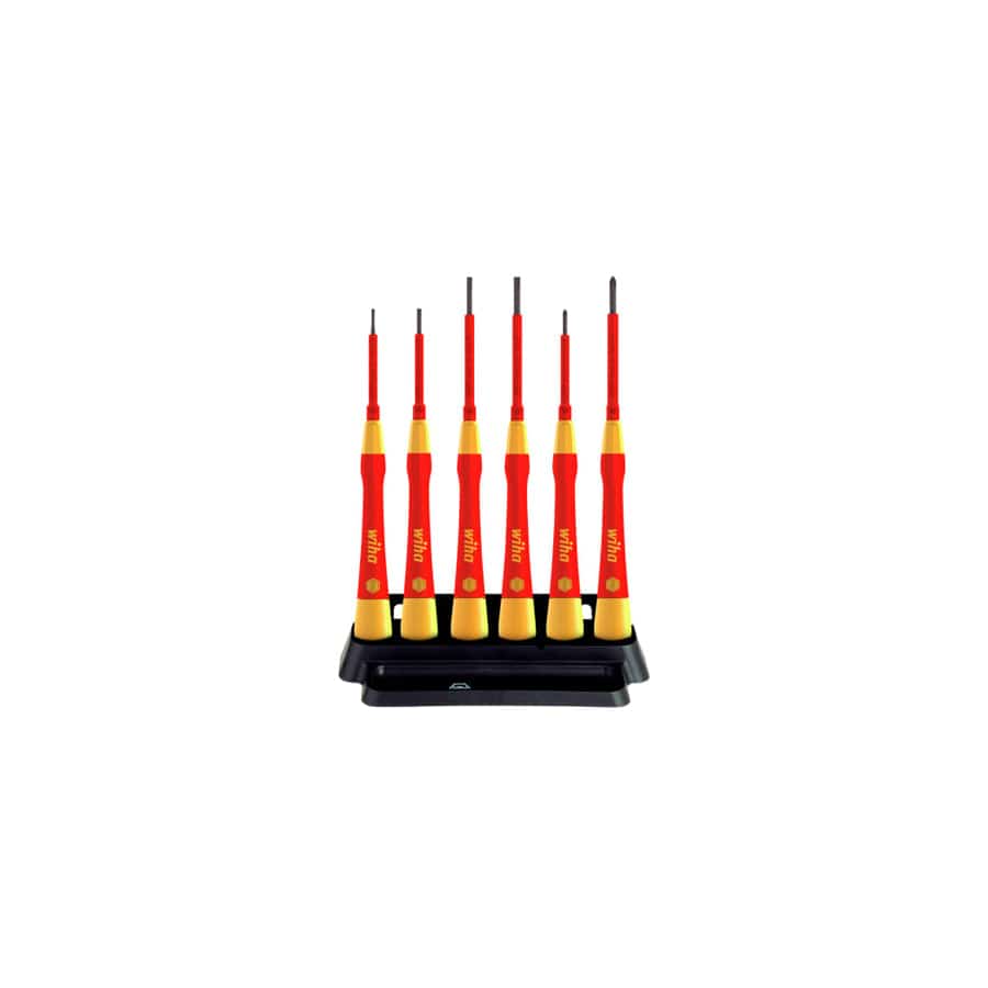 Wiha WHA42989 PicoFinish® SL/PH Fine VDE Screwdriver Set, 7 Piece | Duco Car Parts UK