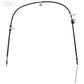 GENUINE FORD 1775253 RANGER N/S REAR HAND BRAKE PARKING CABLE W/ ATTITUDE | Duco Car Parts UK