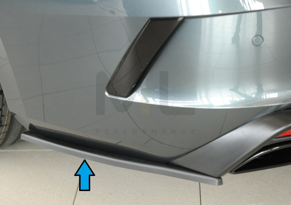 Rieger 00079038 Skoda NX Octavia RS Rear Side Splitter 6 | Duco Car Parts UK Car Parts