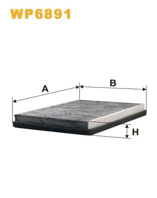 WIX Filters WP6891 Pollen Filter For VW Passat