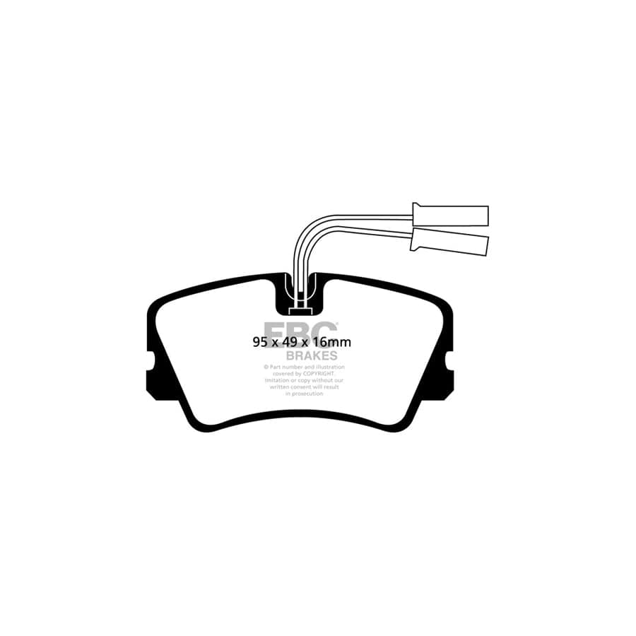 EBC PD40K022 Alfa Romeo 90 Ultimax Pad & Plain Disc Kit - ATE Caliper 2 | Duco Car Parts UK Car Parts