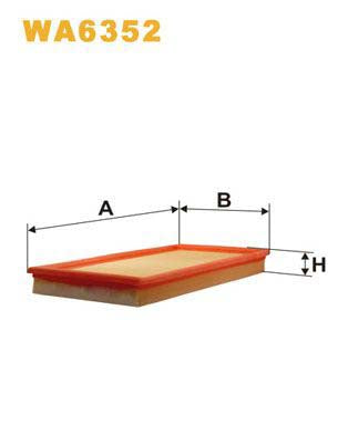 WIX Filters WA6352 Air Filter