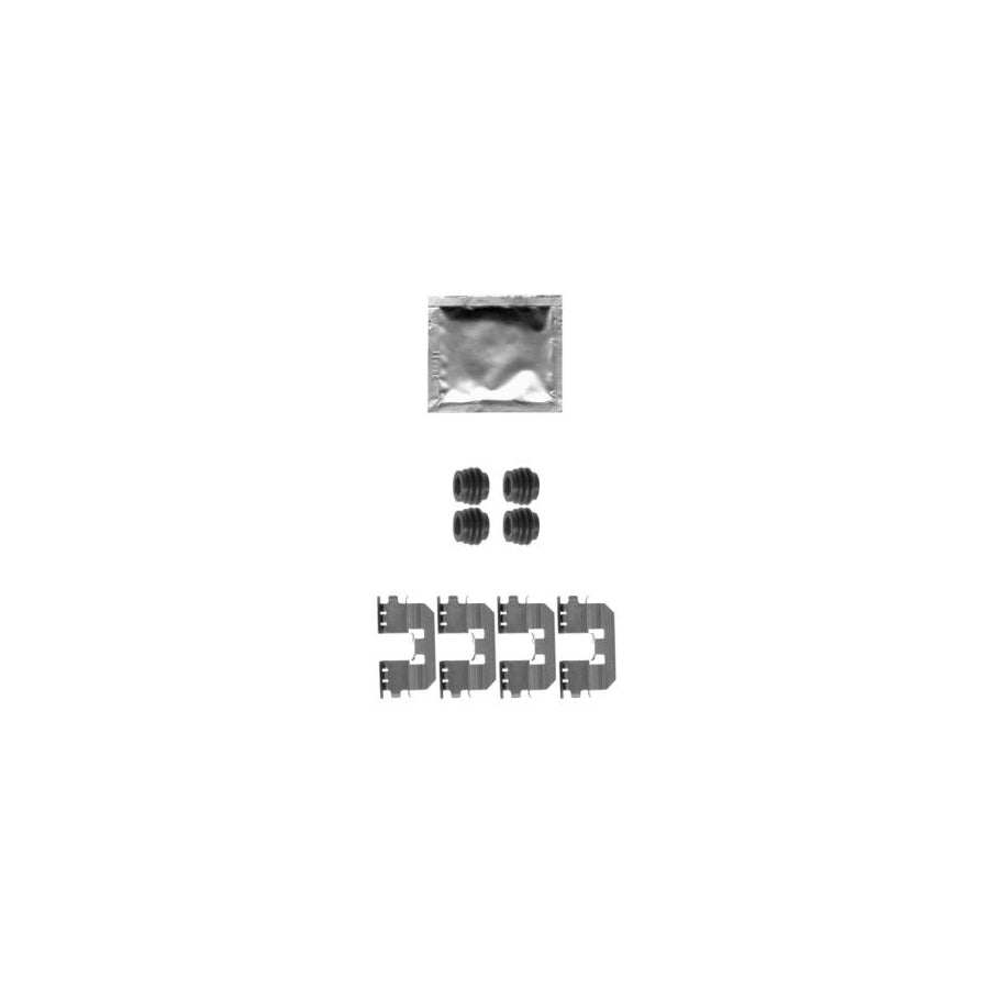 Hella 8DZ 355 204-331 Accessory Kit, Disc Brake Pads For Honda Accord