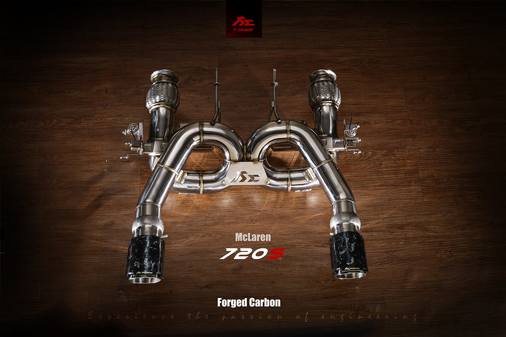 FI Exhaust McLaren 720S  OEM Compatible Version  2017+ | Duco Car Parts UK Car Parts