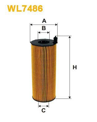 WIX Filters WL7486 Oil Filter