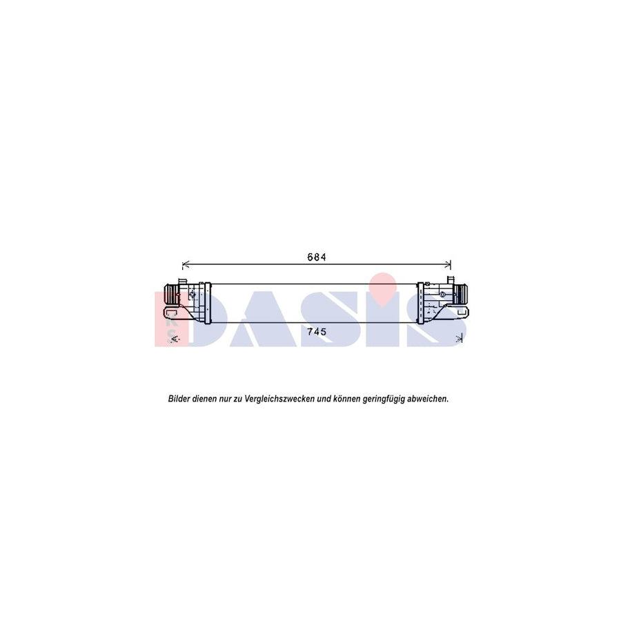 AKS Dasis 027002N Intercooler For Alfa Romeo Giulietta Hatchback (940) | Duco Car Parts UK